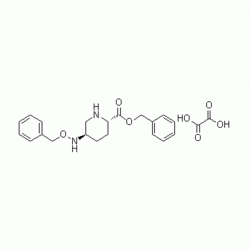 (2S,5R)-5-[(苄基氧基)氨基]哌啶-2-甲酸苄酯乙二酸盐