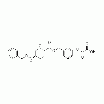 (2S,5R)-5-[(苄基氧基)氨基]哌啶-2-甲酸苄酯乙二酸盐