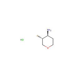 反式-3- 氟-4-氨基四氢吡喃盐酸盐