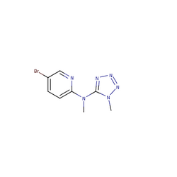 5-溴-N-甲基-N-（1-甲基-1H-1,2,3,4-四唑-5-基）吡啶-2-胺