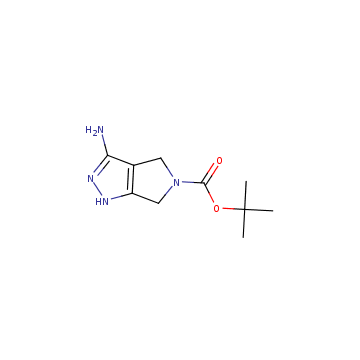 叔丁基-3-氨基-1H，4H，5H，6H吡咯并[3,4-c]吡唑-5-甲酸乙酯