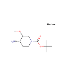 叔丁基（3R，4S）-4-氨基-3-甲氧基哌啶-1-羧酸叔丁酯