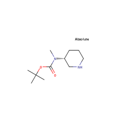 叔丁基N-甲基-N - [（3R） - 哌啶-3-基]氨基甲酸叔丁酯