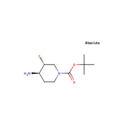 叔丁基（3R，4R）-4-氨基-3-氟哌啶-1-甲酸叔丁酯