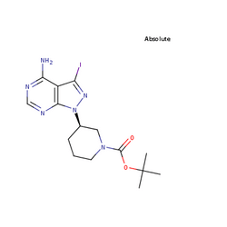 (3R)-1-Boc-3-(4-氨基-3-碘-1H-吡唑并[3,4-d]嘧啶-1-基)哌啶