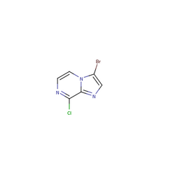 3-溴-8-氯咪唑并[1,2-a]吡嗪