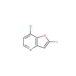 7-氯-2-碘呋喃并[3,2-b〕吡啶