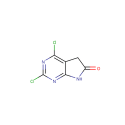 2,4-氯5H，6H，7H-吡咯并[2,3-d]嘧啶-6-酮