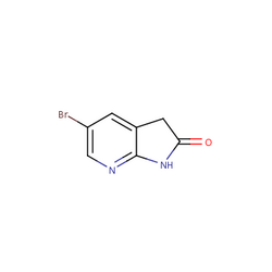 5-溴1H，2H，3H-吡咯并[2,3-b]吡啶-2-酮