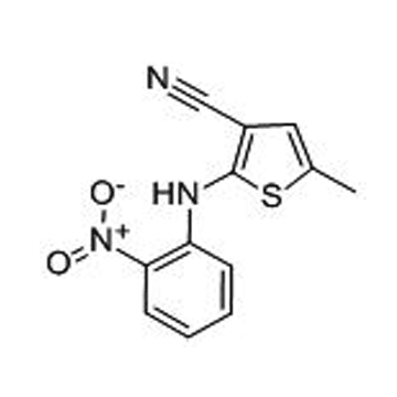 2-(2-硝基苯胺基)-3-氰基-5-甲基噻吩