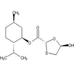 5R-羟基-1,3-氧硫杂环戊烷-2R-羧酸(1'R,2'S,5'R)-薄荷酯
