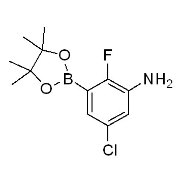 苯胺-5-氯-2-氟-3-硼酸频哪醇酯