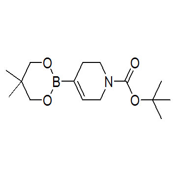3.6-二氢-2H-吡啶-1-叔丁氧羰基-4-硼酸新戊二醇酯