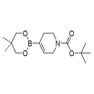 3.6-二氢-2H-吡啶-1-叔丁氧羰基-4-硼酸新戊二醇酯