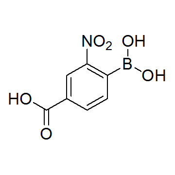 4-羧基-2-硝基苯硼酸