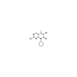 6-溴-2-氯-8-环戊基-5-甲基-吡啶并[2,3-D]嘧啶-7(8H)-酮