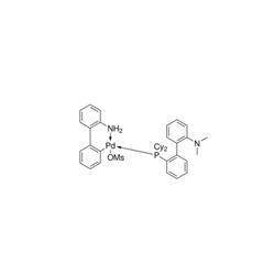 甲烷磺酸[2-(環(huán)己基膦基)-2'-(N,N-二甲胺基)-1,1'-聯(lián)苯](2'-胺基1,1'-二苯基-2-基)鈀(II)二氯甲烷加合物