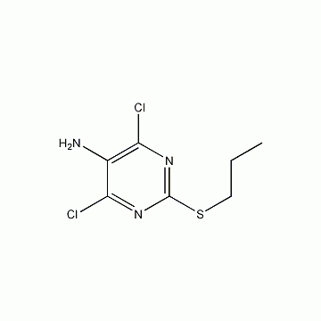 4,6-二氯 -2-(丙硫基)-5-氨基嘧啶