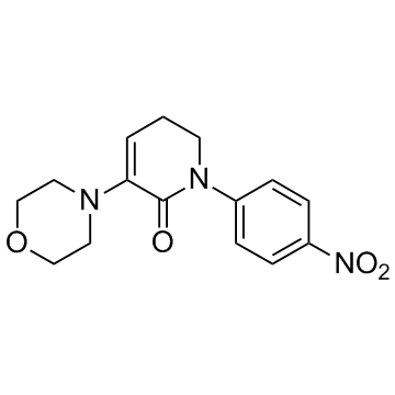 5,6-二氢-3-(4-吗啉基)-1-(4-硝基苯基)-2(1H)-吡啶酮