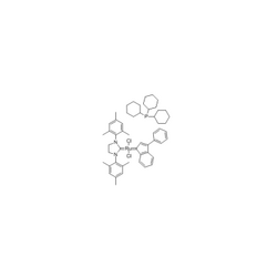 三环己基磷[3-苯基-1H吲哚-1-亚基][1,3-二(2,4,6-三甲苯)-4,5-二氢咪唑]钌(II)二氯化物