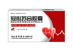 冠心蘇合膠囊