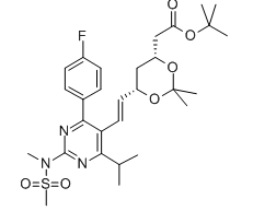 6-[(1E)-2-[4-(4-氟苯基)-6-異丙基-2-[甲基(甲磺酰)氨基]-5-嘧啶]乙烯基];瑞舒伐他汀鈣R-1?