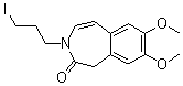 1,3-二氢-3-(3-碘丙基)-7,8-二甲氧基-2H-3-苯并氮杂卓-2-酮