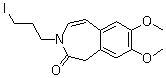 1,3-二氫-3-(3-碘丙基)-7,8-二甲氧基-2H-3-苯并氮雜卓-2-酮