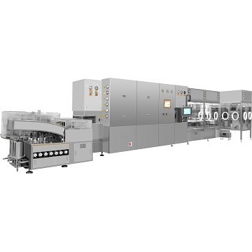 GLX2-25型西林瓶液体洗烘灌装加塞联动线