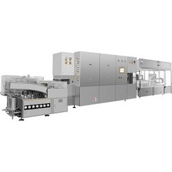 FZLD型西林瓶粉针洗烘分装轧盖贴标联动线