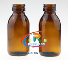 棕色玻璃瓶，100ML