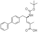LCZ 696中间体：(R,E)-5-([1,1'-联苯]-4-基)-4-((叔丁氧羰基)氨基)-2-甲基-2-戊烯酸