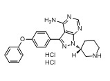 (R)-3-(4phenoxyphenyl)-1-(piperidin-3-yl)-1H-pyrazolo[3,4-d]pyrimidin-4-amine dihydrochloride