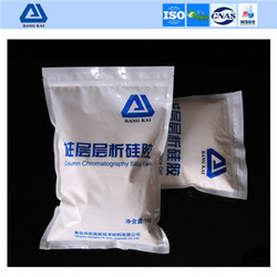 青島邦凱 直供 柱層層析硅膠 化學(xué)試劑 試劑級300-400目 硅膠粉
