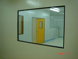 chemical room window