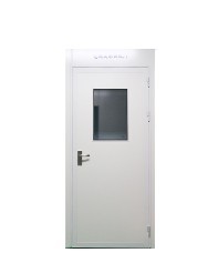 YT-LHP铝合金平框彩钢板洁净门