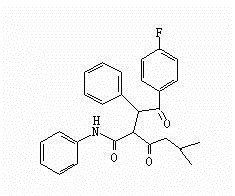 4- 氟 - α -[2- 甲基 -1- 氧丙基 ]- ν - 氧代 -N, β - 二苯基苯丁酰胺 