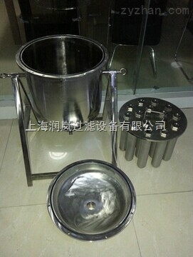 大输液脱碳过滤器 眼药水脱碳钛棒过滤器 原料药溶剂脱碳过滤器