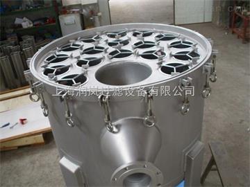 不锈钢卫生级食品级多袋式大流量过滤器 树脂化工过滤器