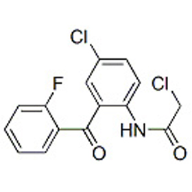 2-氯-N-[4-氯-2-(2-氟苯基)苯基]乙酰胺