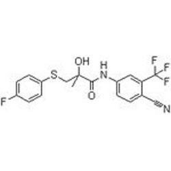 N-[4--氰基-3-(三氟甲基)苯基]-3-(4-氟苯巯基)-2-羟基-2-甲基丙酰胺