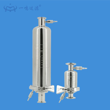 液體&空氣單芯衛生級管道式過濾器