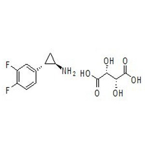 (1R,2S)-2-(3,4-二氟苯基)環(huán)丙胺 (2R,3R)-2,3-二羥基丁二酸鹽