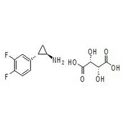 (1R,2S)-2-(3,4-二氟苯基)環丙胺 (2R,3R)-2,3-二羥基丁二酸鹽