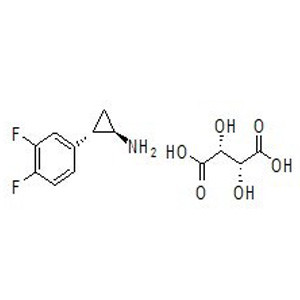 (1R,2S)-2-(3,4-二氟苯基)环丙胺 (2R,3R)-2,3-二羟基丁二酸盐