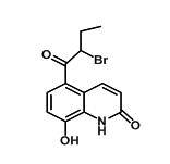 5 -( 2 -溴丁酰基 ) -8-羟基喹诺酮