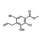 methyl 5-bromo-2-chloro-3-hydroxy-4-(2-hydroxyethyl)benzoate