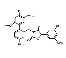 (4S,5R)-5-(3,5-bis(trifluoromethyl)phenyl)-3-((4'-fluoro-5'-isopropyl-2'-methoxy-4-(trifluoromethyl)