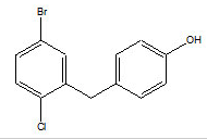 4-(5-溴-2-氯苄基)苯酚