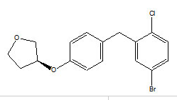 (S)-3-(4-(5-溴-2-氯苄基)苯氧基)四氢呋喃